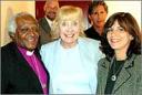Desmond Tutu, Betty Williams and Debi Wexler