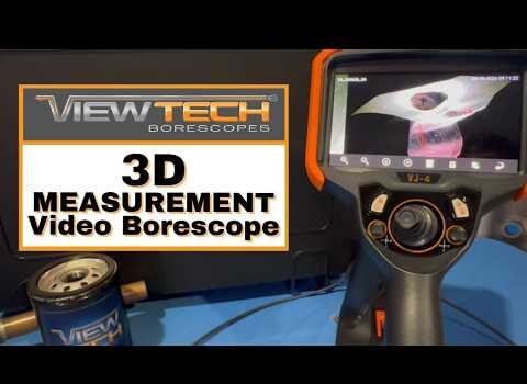 News: ViewTech Introduces 3D Measurement VJ-4 Video Borescope for Accurate, Real-Time Inspection Measurements