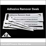adhesive remover swab