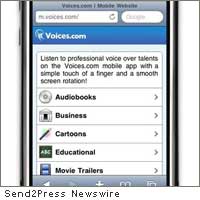 Voices mobile app