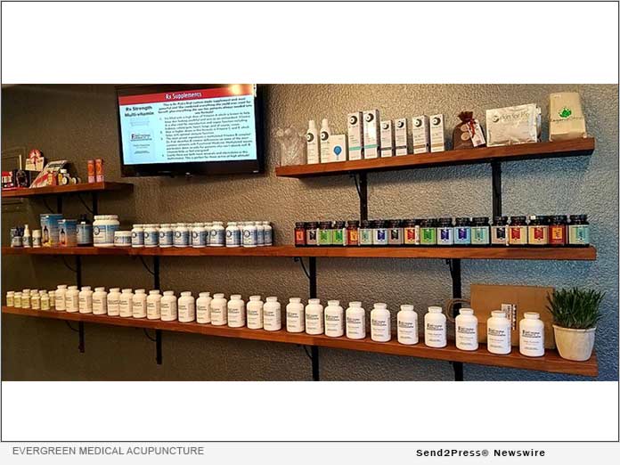 Evergreen Medical Acupuncture launches supplement and herbal products