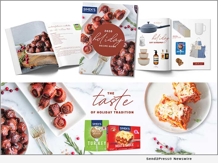 SIMEK'S Launches Holiday Recipe Magazine with 2020 Holiday Recipes and Gift Guide - Vimarsana News