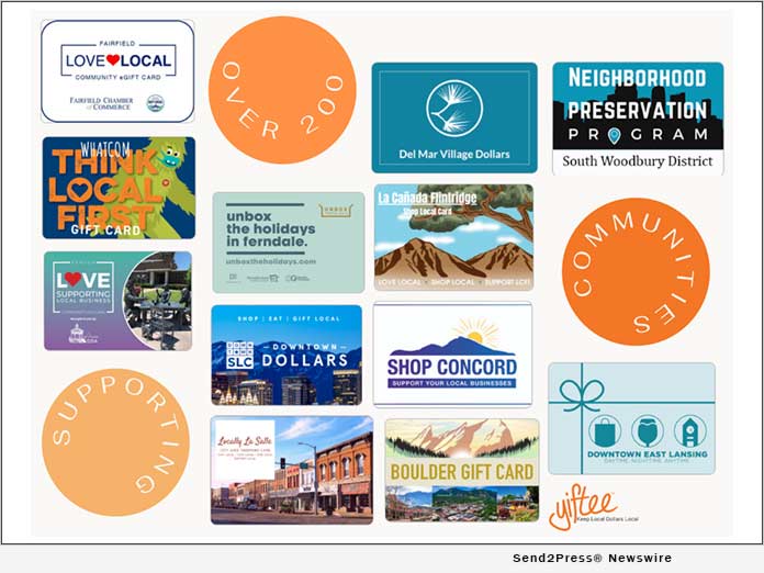 Yiftee, Inc. Surpasses 200 Community eGift Card Programs, Supporting 10,000+ Local Businesses - Vimarsana News