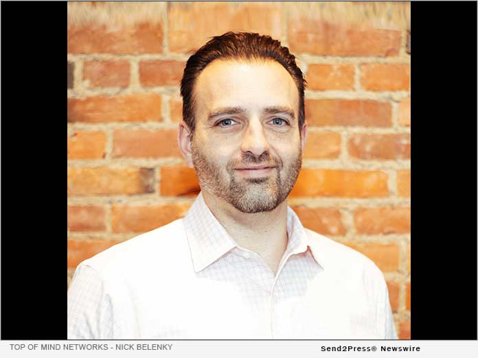 Top of Mind Networks' CRO Nick Belenky honored as 2021 HousingWire Marketing Leader - Vimarsana News