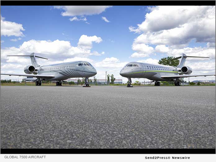 Chartright Air Group announces Bombardier Delivers First Two Global 7500 Aircraft to Canadian Customers - Vimarsana News
