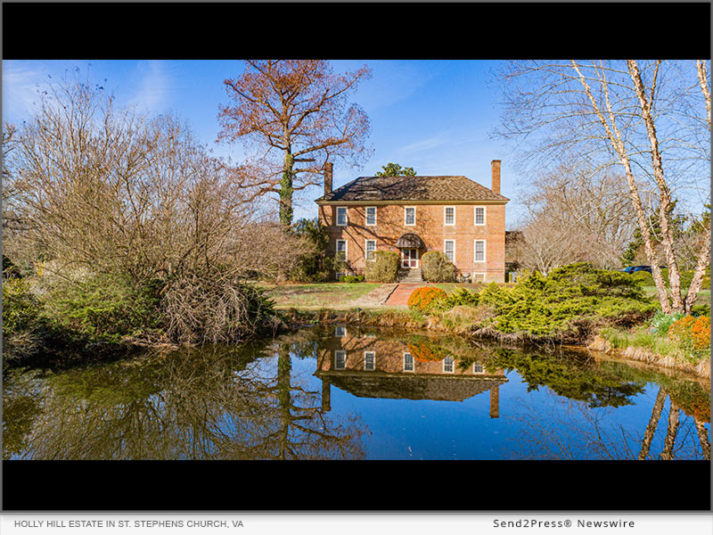 Landmark Virginia Manor House on Nearly 400 Acres Auction to Benefit