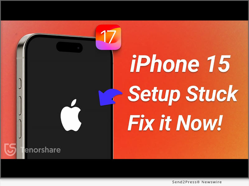 Tenorshare Problems Tenorshare Shows How To Fix a New iPhone 15 Stuck on Apple Logo During ...