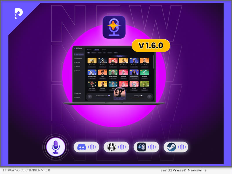 HitPaw Voice Changer V1.6.0 Update Announced - a Major Release - Vimarsana News
