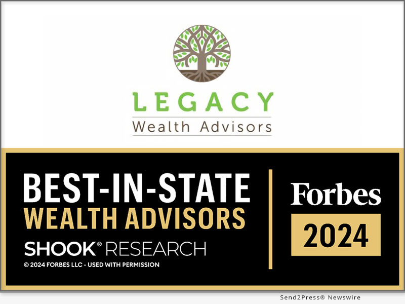 Fernando S. Ereneta, CFP, and CEO of Legacy Wealth Advisors, again named to the Forbes Best-in-State Wealth Advisor List for 2024 - Vimarsana News