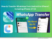 How to Transfer WhatsApp from Android to iPhone, Including iPhone 17, with Tenorshare