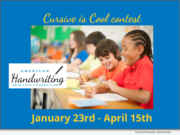 12th Annual Cursive Is Cool® Contest for 2026 Launches Nationwide for Students in Grades K-7