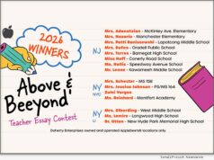 News: Doherty Celebrates 8 New Jersey Teachers in 10th Annual Above and ‘BEE’yond Teacher Essay Contest