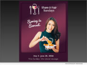 News: COME TOGETHER – A Community for Wine Inc. Launches Second Annual ‘Share & Pair Sundays’ Campaign in San Francisco
