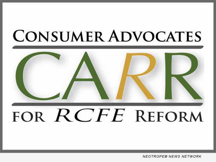 Consumer Advocates for RCFE Reform