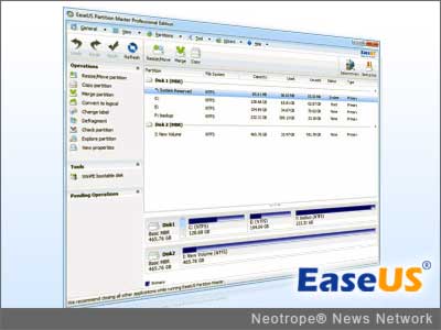 eNewsChannels: Windows OS disk utility