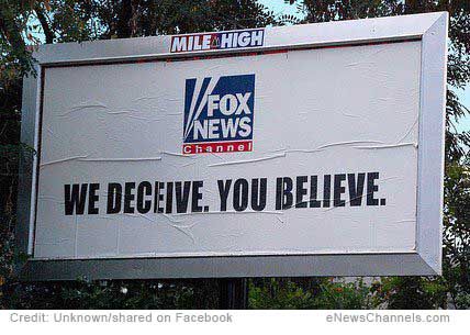 We Deceive. You Believe. FOX.