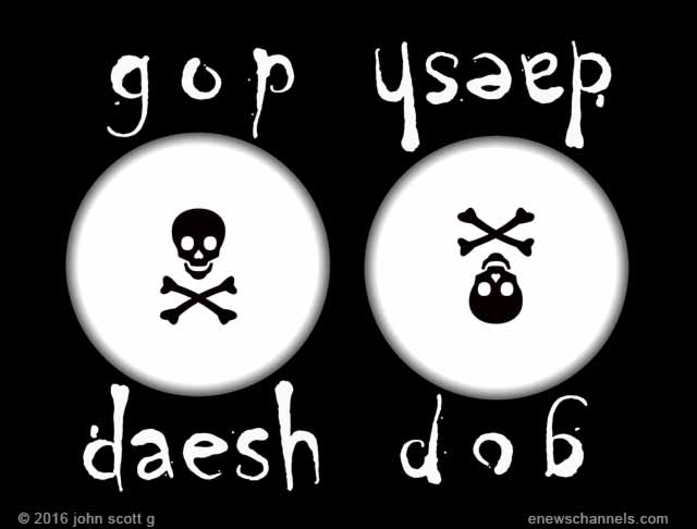 GOP Daesh flag 2016